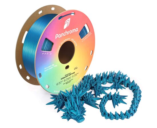 Пластик для 3D-принтера Polymaker PLA PANCHROMA STARLIGHT 1,75mm 1kg NEPTUNE (CA02021), изображение 4