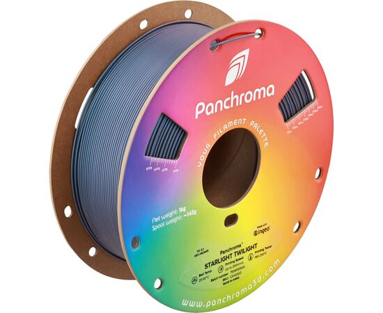Пластик для 3D-принтера Polymaker PLA PANCHROMA STARLIGHT 1,75mm 1kg TWILIGHT (CA02022)