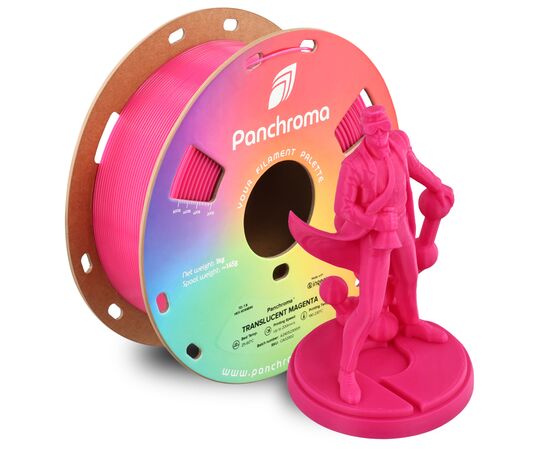 Пластик для 3D-принтера Polymaker PLA PANCHROMA TRANSLUCENT 1,75mm 1kg MAGENTA (CA02002), изображение 5