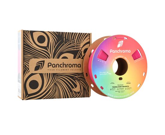 Пластик для 3D-принтера Polymaker PLA PANCHROMA TRANSLUCENT 1,75mm 1kg MAGENTA (CA02002), изображение 7