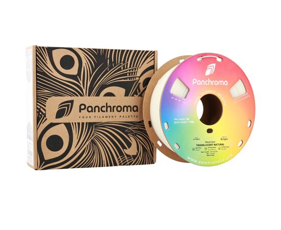 Пластик для 3D-принтера Polymaker PLA PANCHROMA TRANSLUCENT 1,75mm 1kg NATURAL (CA02037), изображение 7