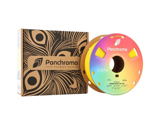 Пластик для 3D-принтера Polymaker PLA PANCHROMA TRANSLUCENT 1,75mm 1kg YELLOW (CA02003), изображение 7