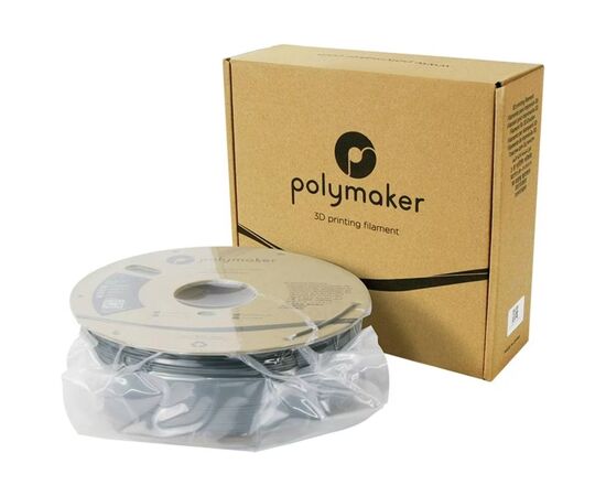 Пластик для 3D-принтера Polymaker ABS POLYLITE 1,75mm 1kg DARK GREY (PE01028), изображение 5