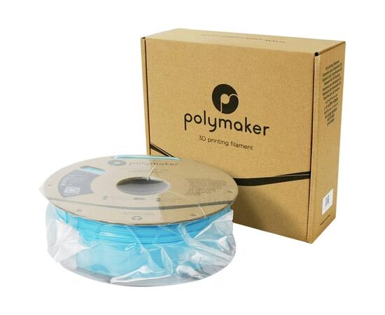 Пластик для 3D-принтера Polymaker ABS POLYLITE 1,75mm 1kg LIGHT BLUE (PE01031), изображение 5