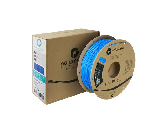 Пластик для 3D-принтера Polymaker PETG POLYLITE 1,75mm 1kg ELECTRIC BLUE (PB01042), изображение 3