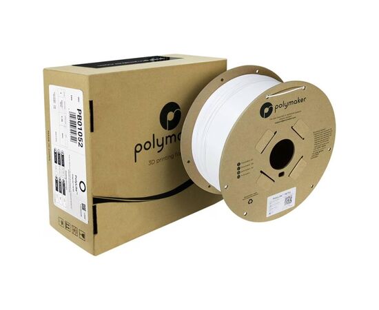 Пластик для 3D-принтера Polymaker PETG POLYLITE 1,75mm 3kg WHITE (PB01052), изображение 4