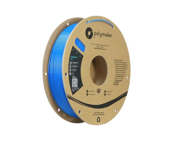 Пластик для 3D-принтера Polymaker PC PolyMax TOUGH 1,75mm 0,75kg BLUE (PC02011)