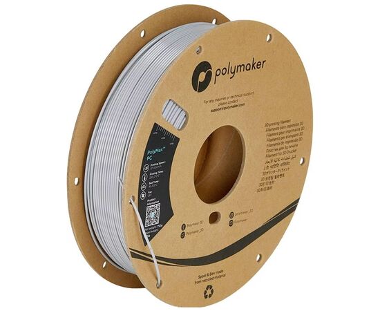 Пластик для 3D-принтера Polymaker PC PolyMax TOUGH 1,75mm 0,75kg GREY (PC02005)