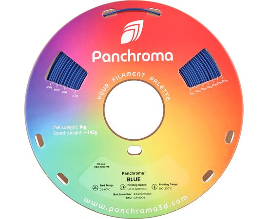 Пластик для 3D-принтера Polymaker PANCHROMA CoPE 1,75mm 1kg BLUE (CA14004), изображение 2