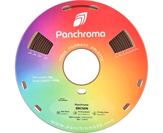 Пластик для 3D-принтера Polymaker PANCHROMA CoPE 1,75mm 1kg BROWN (CA14012), изображение 2