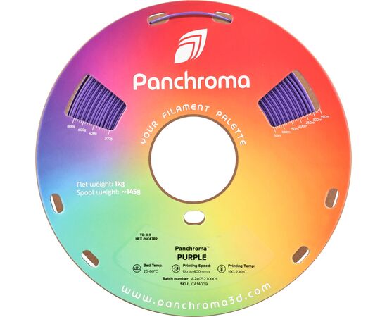 Пластик для 3D-принтера Polymaker PANCHROMA CoPE 1,75mm 1kg PURPLE (CA14009), изображение 2