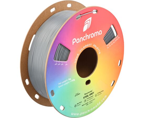 Пластик для 3D-принтера Polymaker PANCHROMA CoPE 1,75mm 1kg STEEL GREY (CA14011)