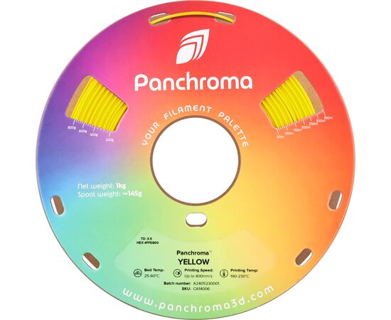 Пластик для 3D-принтера Polymaker PANCHROMA CoPE 1,75mm 1kg YELLOW (CA14006), изображение 2