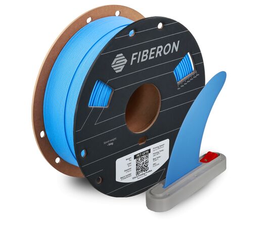 Пластик для 3D-принтера Polymaker Fiberon PET-GF15 1,75mm 0,5kg BLUE (FL02006), изображение 3
