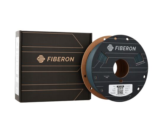 Пластик для 3D-принтера Polymaker Fiberon PET-GF15 1,75mm 0,5kg DARK GREY (FL02005), изображение 4