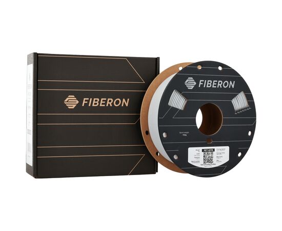 Пластик для 3D-принтера Polymaker Fiberon PET-GF15 1,75mm 0,5kg LIGHT GREY (FL02004), изображение 4
