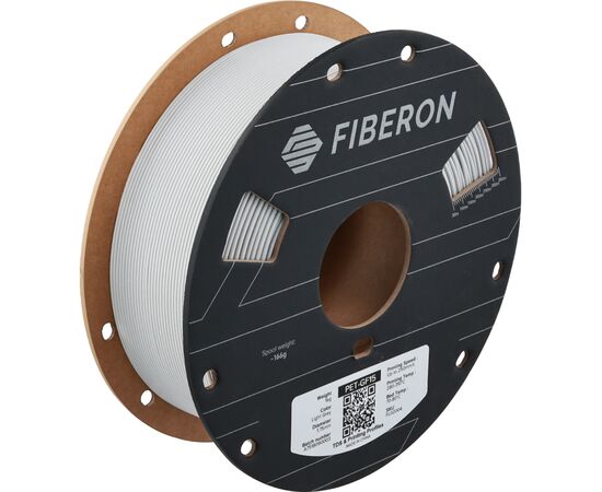 Пластик для 3D-принтера Polymaker Fiberon PET-GF15 1,75mm 0,5kg LIGHT GREY (FL02004)