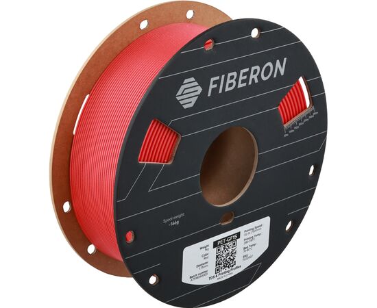 Пластик для 3D-принтера Polymaker Fiberon PET-GF15 1,75mm 0,5kg RED (FL02007)
