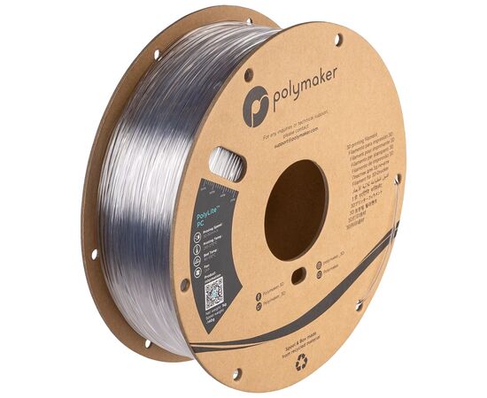 Пластик для 3D-принтера Polymaker PC POLYLITE 1,75mm 1kg TRANSPARENT (PC01001)