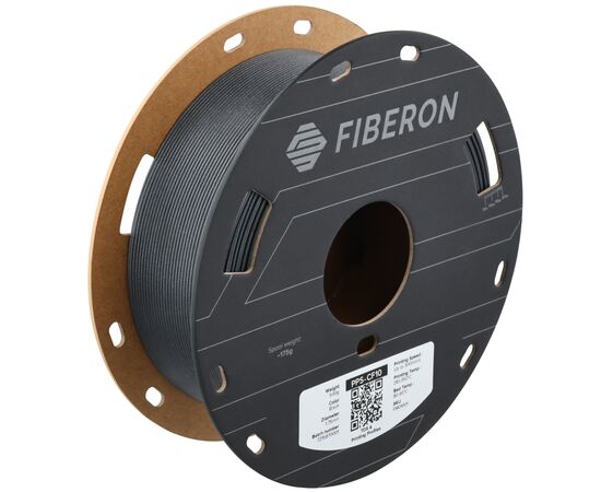 Пластик для 3D-принтера Polymaker Fiberon PPS-CF10 1,75mm 0,5kg BLACK (FM01001)