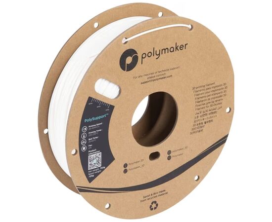 Пластик для 3D-принтера Polymaker PolySupport Breakaway 1,75mm 0,75kg White (PD04001)