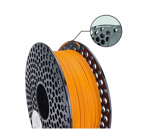 Пластик для 3D-принтера AzureFilm ABS-Plus 1,75mm 1kg ORANGE (FAP171-2008), изображение 2