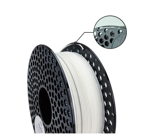 Пластик для 3D-принтера AzureFilm ABS-Plus 1,75mm 1kg WHITE (FAP171-9010), изображение 2