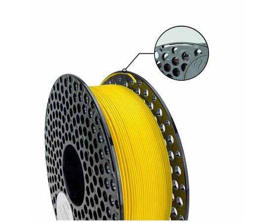 Пластик для 3D-принтера AzureFilm ABS-Plus 1,75mm 1kg YELLOW (FAP171-1021), изображение 2