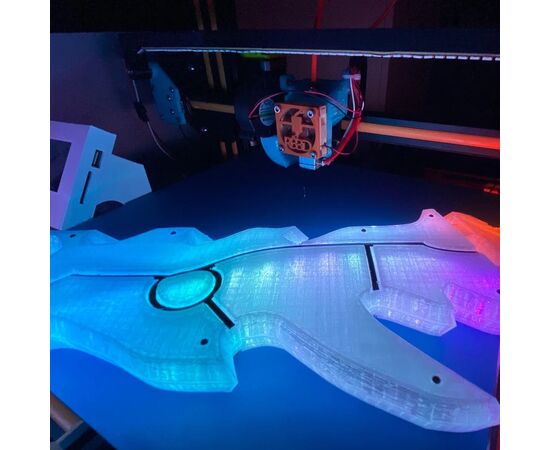 Пластик для 3D-принтера AzureFilm PETG Transparent 1,75mm 2,1kg (FG471-0000), зображення 3