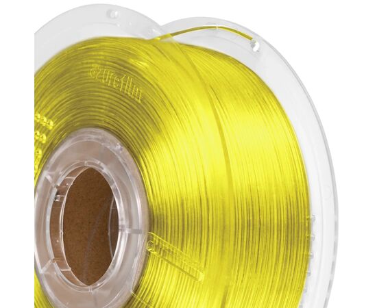 Пластик для 3D-принтера AzureFilm PETG Transparent 1,75mm 1kg YELLOW (FG171-1021T), изображение 2