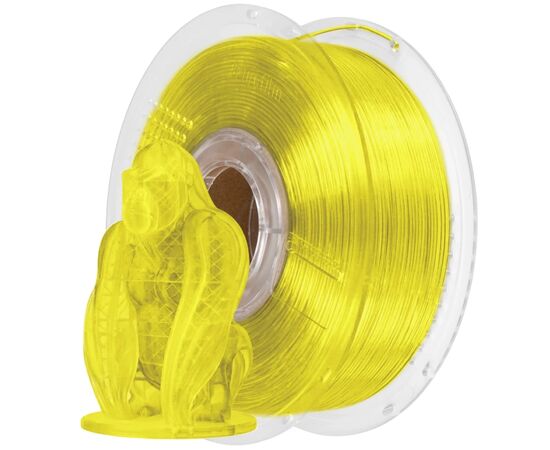 Пластик для 3D-принтера AzureFilm PETG Transparent 1,75mm 1kg YELLOW (FG171-1021T)