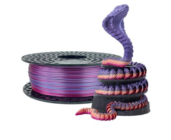 Пластик для 3D-принтера AzureFilm PLA SILK 1,75mm 1kg Rainbow Candy (FL171-3461)