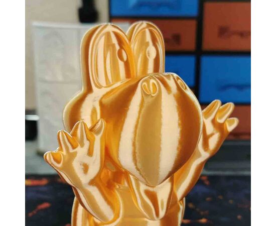 Пластик для 3D-принтера AzureFilm PLA SILK 1,75mm 1kg Flame Orange (FL171-2010), зображення 3