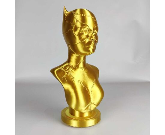 Пластик для 3D-принтера AzureFilm PLA SILK 1,75mm 1kg Gold (FL171-1036), изображение 5