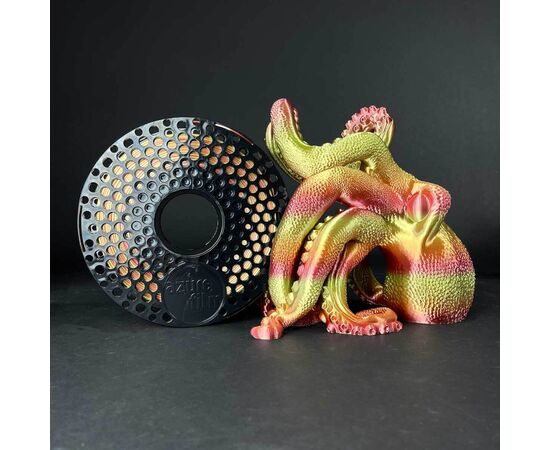 Пластик для 3D-принтера AzureFilm PLA SILK 1,75mm 1kg Rainbow Harmony (FL171-1644), изображение 3