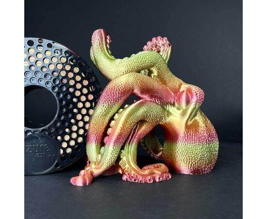 Пластик для 3D-принтера AzureFilm PLA SILK 1,75mm 1kg Rainbow Harmony (FL171-1644), изображение 4