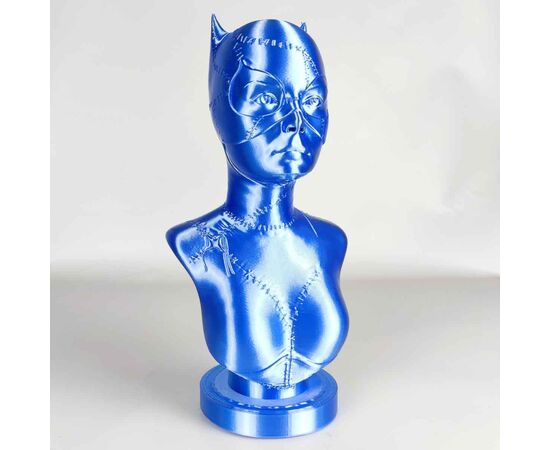 Пластик для 3D-принтера AzureFilm PLA SILK 1,75mm 1kg Ocean Blue (FL171-5020), изображение 3