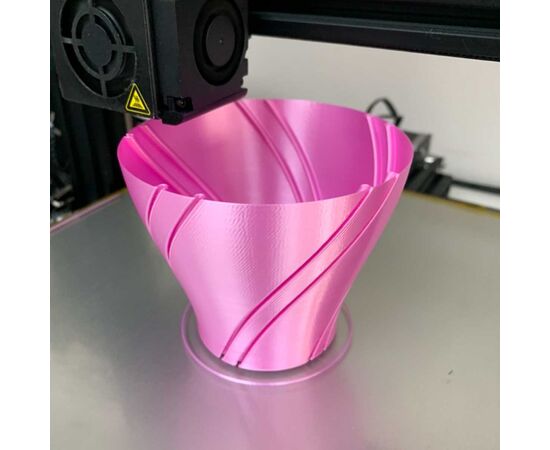 Пластик для 3D-принтера AzureFilm PLA SILK 1,75mm 1kg Princes Gleam/Pink (FL171-4010), зображення 4