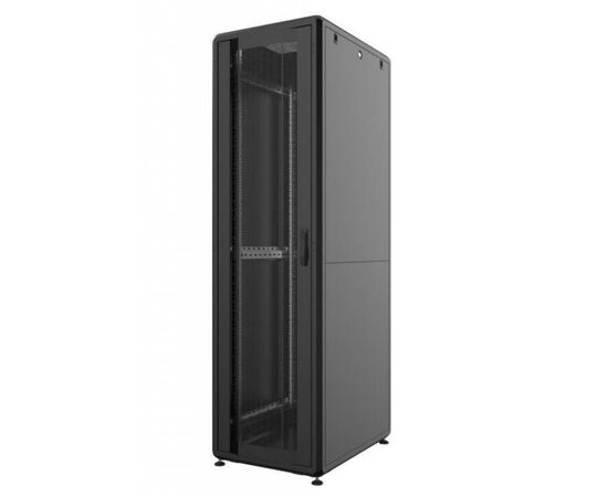 Шкаф напольный Mirsan GTS 19" 46U 600x1000, RAL 9005 (MR.GTS46U61DE.01)
