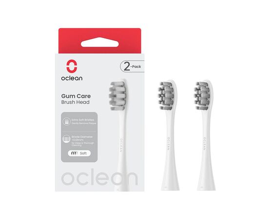 Насадка для зубной щетки Oclean Brush Head Gum Care 2-pack White (6970810554212)