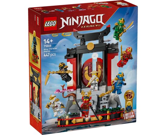 Конструктор LEGO NINJAGO Модель персонажів ніндзя. 15-та річниця (71866)