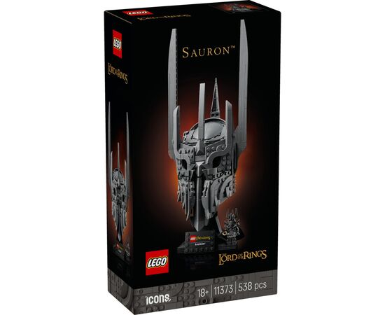 Конструктор LEGO Icons Обладатель колец: шлем Саурона (11373)