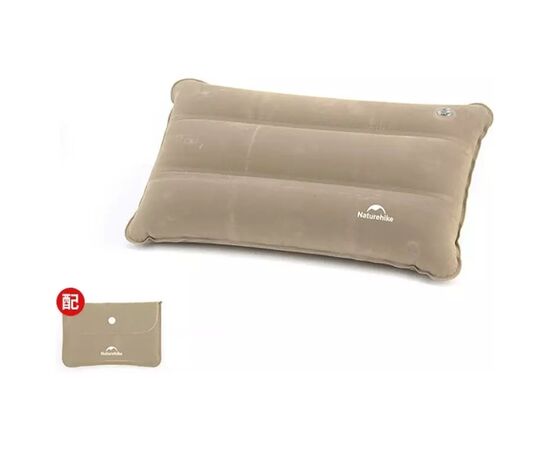 Туристическая подушка Naturehike NH18F018-Z бежева (6977465866431), изображение 2