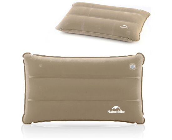Туристическая подушка Naturehike NH18F018-Z бежева (6977465866431), изображение 4