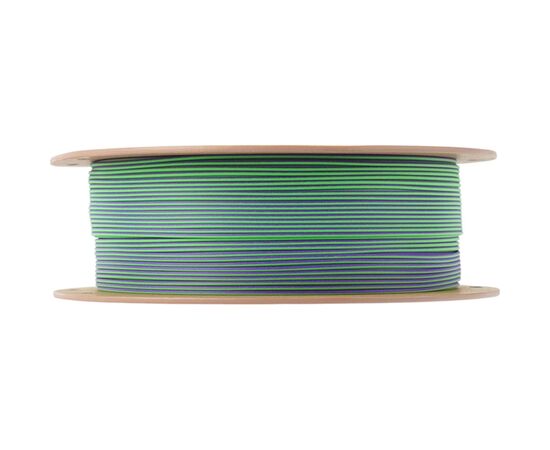 Пластик для 3D-принтера eSUN PLA matte dual 1,75mm 1kg GREEN PURPLE (PLA-MTD175B-GZ1P1), зображення 3