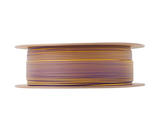 Пластик для 3D-принтера eSUN PLA matte dual 1,75mm 1kg PURPLE YELLOW (PLA-MTD175B-ZY1P1), изображение 3