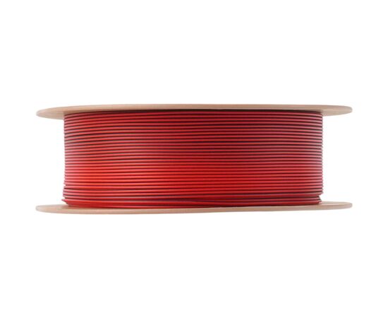Пластик для 3D-принтера eSUN PLA matte dual 1,75mm 1kg RED BLACK (PLA-MTD175B-BR1P1), зображення 3