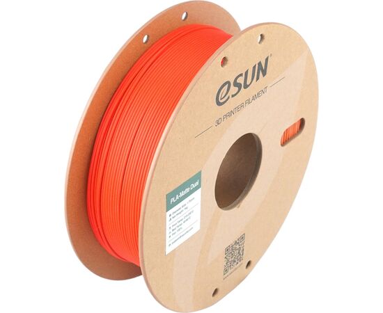 Пластик для 3D-принтера eSUN PLA matte dual 1,75mm 1kg RED YELLOW (PLA-MTD175B-RY1P1)