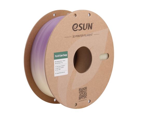 Пластик для 3D-принтера eSUN PLA UV 1,75mm 1kg Purple (PLA-UV CC175UV-Z1P1)