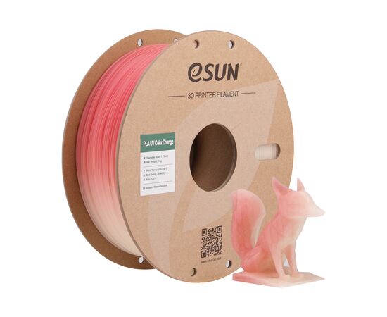 Пластик для 3D-принтера eSUN PLA UV 1,75mm 1kg Red (PLA-UV CC175UV-R1P1), зображення 5